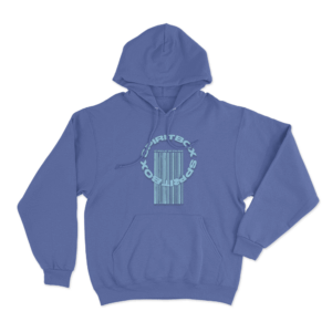 Circle With Me Unisex Hoodie Blue
