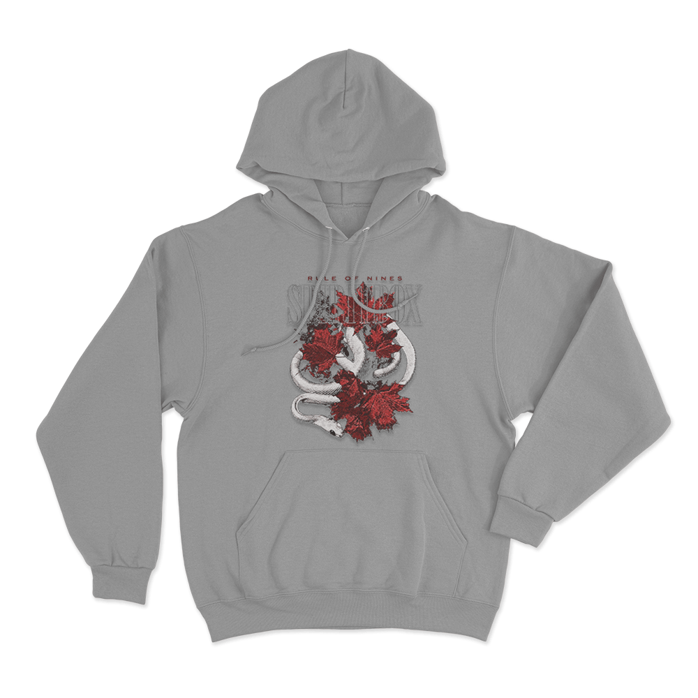 Rule Of Nines Unisex Hoodie Grey Rule Of Nines Unisex Hoodie Grey