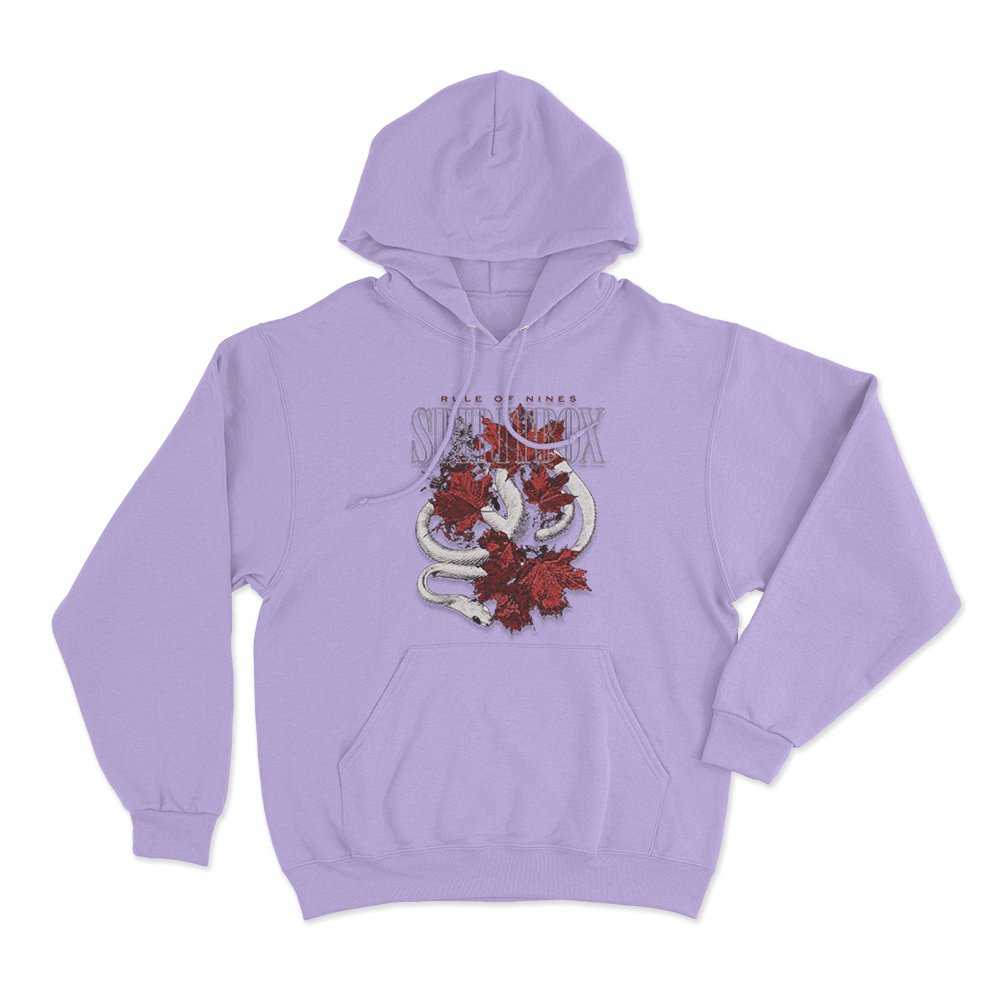 Rule Of Nines Unisex Hoodie Purple Rule Of Nines Unisex Hoodie Purple