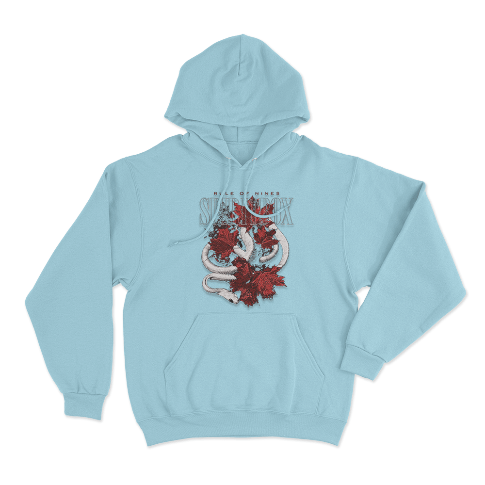 Rule Of Nines Unisex Hoodie Sky Blue Rule Of Nines Unisex Hoodie Sky Blue