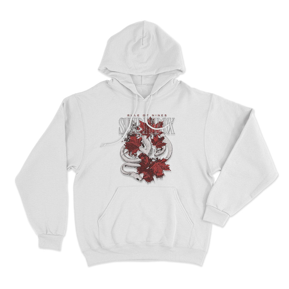 Rule Of Nines Unisex Hoodie White Rule Of Nines Unisex Hoodie White